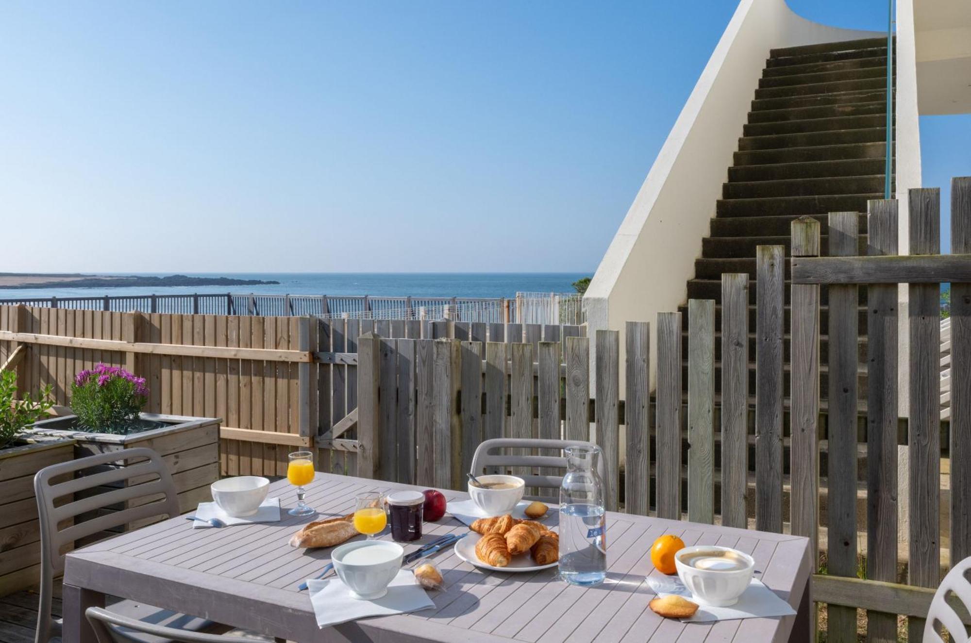 Residence Odalys Valentin Plage Ба-сюр-Мер Екстер'єр фото